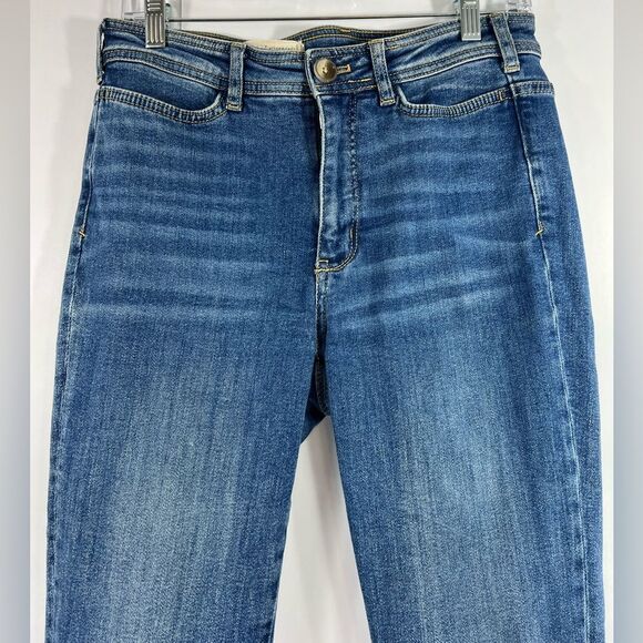 Anthropologie Pilcro High-Rise Ankle Zip Skinny Jeans Women's Size 28 - Picture 4 of 16